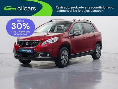 Usado Peugeot 2008 Style 110 CV (80 kW) 2016 Rojo SUV