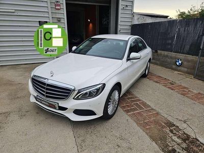 Blanco Usado 2015 Mercedes C220 Berlina | 15.900 € (Precio justo)
