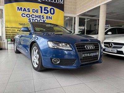 Usado Audi A5 179 CV (131 kW) 2009 Azul Coupe