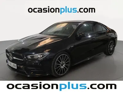 Usado Mercedes CLA200 AMG 163 CV (119 kW) 2020 Negro Coupe