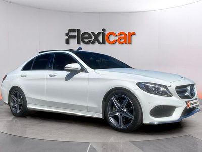 Usado Mercedes C220 Avantgarde 170 CV (125 kW) 2017 Blanco Berlina