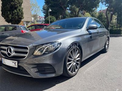 Usado Mercedes E220 194 CV (142 kW) 2019 Gris / plata Berlina