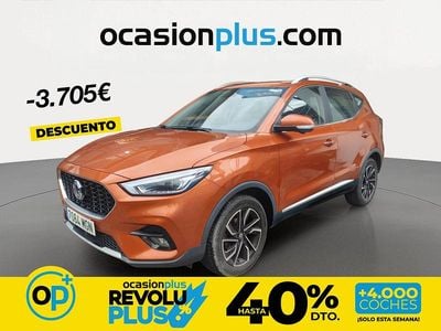 Usado MG ZS Luxury 111 CV (81 kW) 2023 Naranja SUV