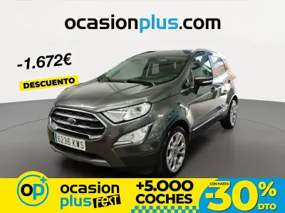 Usado Ford Ecosport Titanium 125 CV (91 kW) 2019 Gris SUV