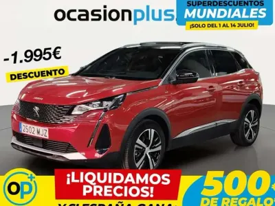 Usado Peugeot 3008 GT 131 CV (96 kW) 2023 Rojo SUV