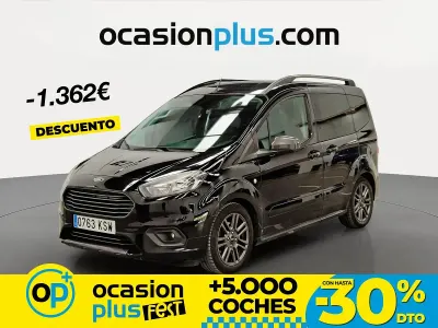 Usado Ford Tourneo Courier Sport 100 CV (73 kW) 2019 Negro Monovolumen