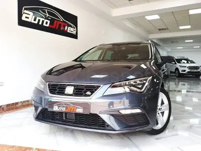 Usado Seat Leon FR 150 CV (110 kW) 2019 Gris / plata Familiar