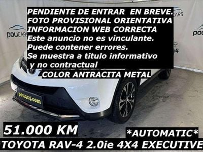 Usado Toyota RAV4 Executive 158 CV (116 kW) 2014 Gris SUV