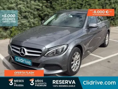 Begagnad Mercedes C180 156 HK (114 kW) 2017 Grå Kombi