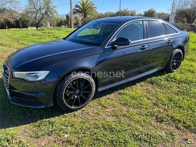 Usado Audi A6 Advanced 190 CV (139 kW) 2017 Azul Berlina