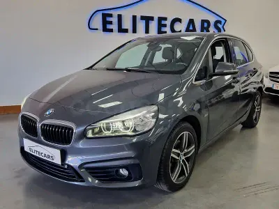 Usado BMW 218 Sport Line 150 CV (110 kW) 2016 Gris / plata Familiar
