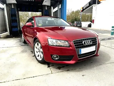 Usado Audi A5 190 CV (139 kW) 2008 Granate Coupe