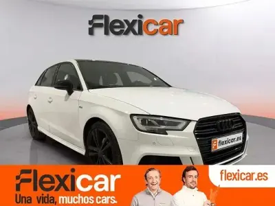 Usado Audi A3 150 CV (110 kW) 2018 Blanco Berlina