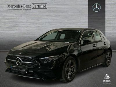 Negro Usado 2025 Mercedes A180 AMG line Berlina | 33.490 € (Precio justo)