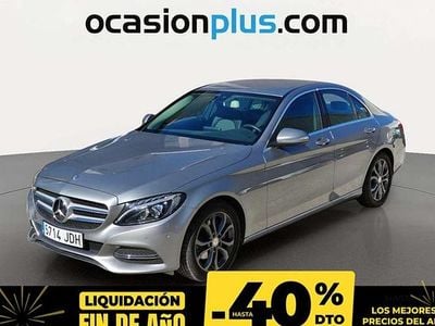 Plateado Usado 2015 Mercedes C220 Berlina | 19.550 € (Buen precio)