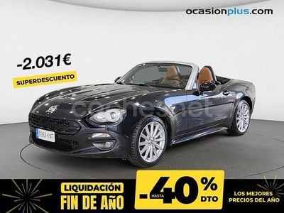 Negro Usado 2018 Fiat 124 Spider Lusso Descapotable | 23.890 € (Super precio)