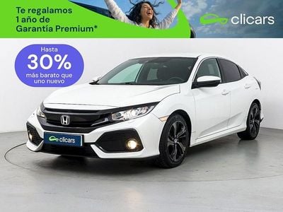 Usado Honda Civic Elegance 129 CV (94 kW) 2019 Blanco Berlina