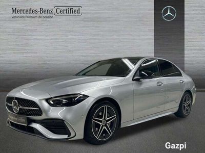 Plata hightech Usado 2024 Mercedes C200 AMG line Berlina | 54.900 €