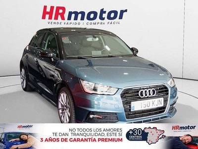 Usado Audi A1 90 CV (66 kW) 2018 Azul Utilitario