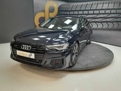 Usado Audi A6 Competition 367 CV (269 kW) 2022 Azul Familiar