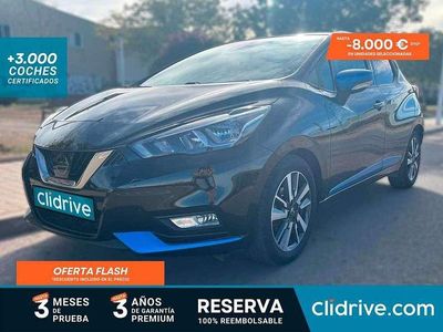 Negro Usado 2017 Nissan Micra S Utilitario | 13.490 € (Un poco caro)