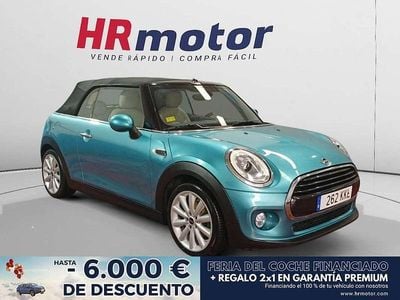 Azul Usado 2018 Mini Cooper Cabriolet Descapotable | 17.490 € (Un poco caro)