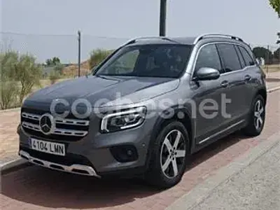 Usado Mercedes GLB200 150 CV (110 kW) 2021 Gris / plata SUV