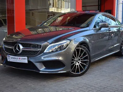 Usado Mercedes CLS350 258 CV (189 kW) 2017 Gris Coupe