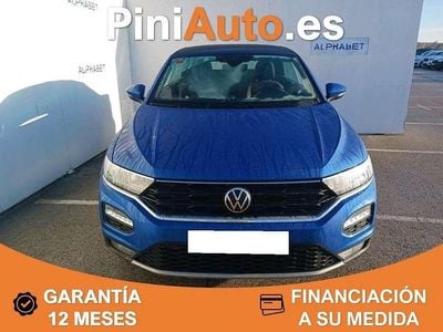 Usado VW T-Roc Cabriolet Style 150 CV (110 kW) 2021 Azul Descapotable