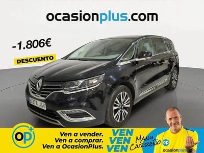 Käytetty Renault Espace Initiale Paris 200 HP (147 kW) 2016 Musta Tila-auto