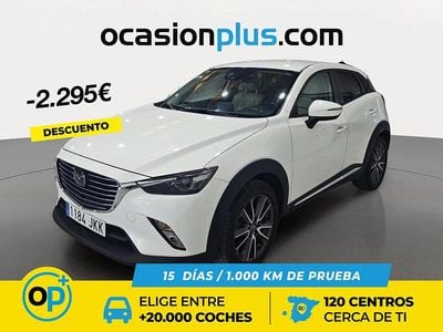 Blanco Usado 2015 Mazda CX-3 Luxury SUV | 10.695 € (Precio justo)