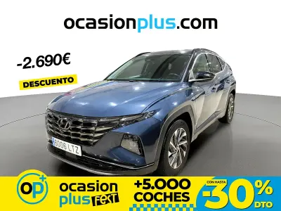 Usado Hyundai Tucson 150 CV (110 kW) 2021 Azul SUV