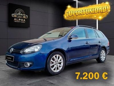 Begagnad VW Golf VI Sport 105 HK (77 kW) 2011 Blå Halvkombi