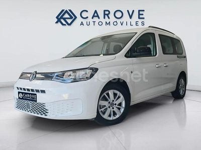 Usado VW Caddy 102 CV (75 kW) 2021 Blanco Monovolumen