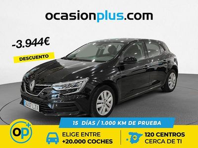 Usado Renault Mégane IV Intens 115 CV (84 kW) 2022 Negro Berlina