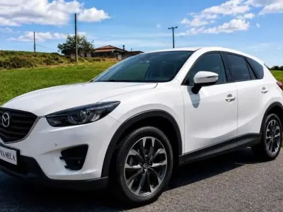 Usado Mazda CX-5 Luxury 175 CV (128 kW) 2015 Blanco SUV