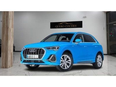 Azul Usado 2019 Audi Q3 S-Line SUV | 21.990 € (Un poco caro)