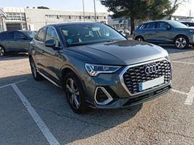 Usado Audi Q3 Sportback S-Line 150 CV (110 kW) 2022 Gris metalizado SUV