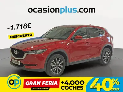 Usado Mazda CX-5 165 CV (121 kW) 2018 Rojo SUV