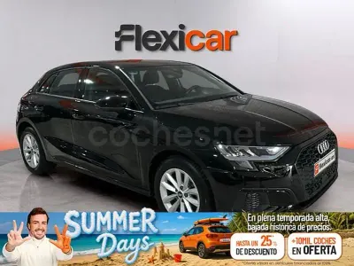 Usado Audi A3 110 CV (80 kW) 2022 Negro Berlina