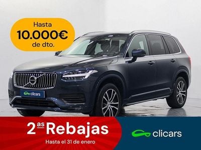 Azul Usado 2021 Volvo XC90 Momentum SUV | 37.990 € (Precio justo)