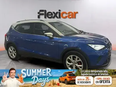 Usado Seat Arona FR 110 CV (80 kW) 2022 Azul SUV