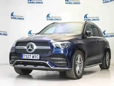 Usado Mercedes GLE350 320 CV (235 kW) 2021 Azul SUV