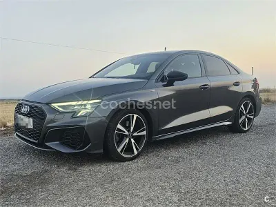 Usado Audi A3 S-Line 150 CV (110 kW) 2021 Gris / plata Berlina
