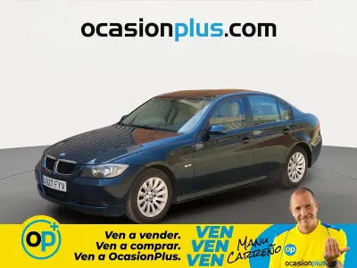 Usado BMW 320 163 CV (119 kW) 2007 Verde Berlina