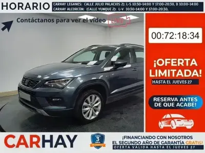Usado Seat Ateca Style 116 CV (85 kW) 2019 Gris SUV