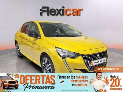 Usado Peugeot 208 Active 102 CV (75 kW) 2023 Amarillo Utilitario