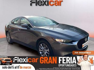 Usado Mazda 3 Prime-Line 140 CV (102 kW) 2025 Gris Berlina