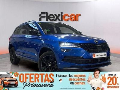 Usado Skoda Karoq Style 150 CV (110 kW) 2020 Azul SUV