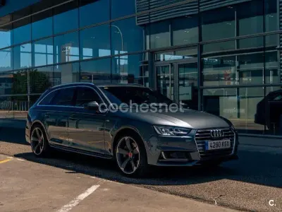 Usado Audi A4 S-Line 252 CV (185 kW) 2018 Gris / plata Familiar